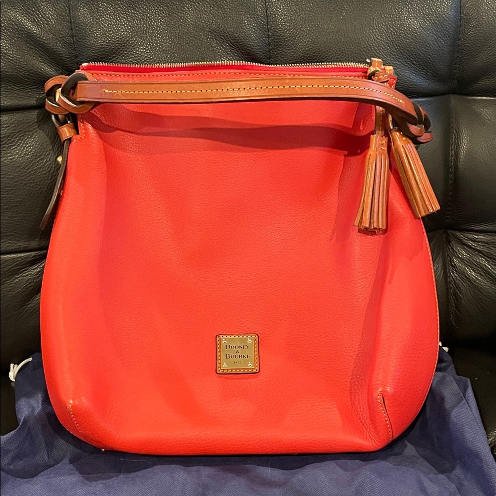 Dooney & Bourke Bright Red Shoulder Bag